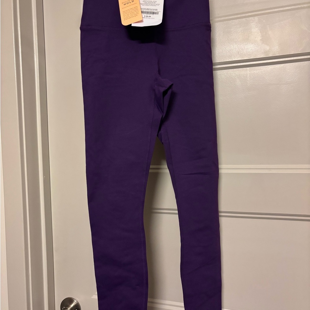 Fabletics Purple High Waisted Power Hold Leggings